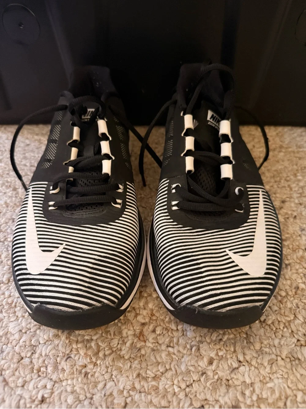 Nike Zoom Speed TR3 Men’s Size 9 Black White Training Shoes 804401-017
